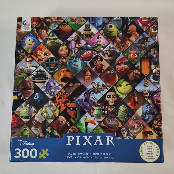 Ceaco Disney Pixar 300 Piece Jigsaw Puzzle Favorite Characters NEW Open Box - Picture 1 of 4